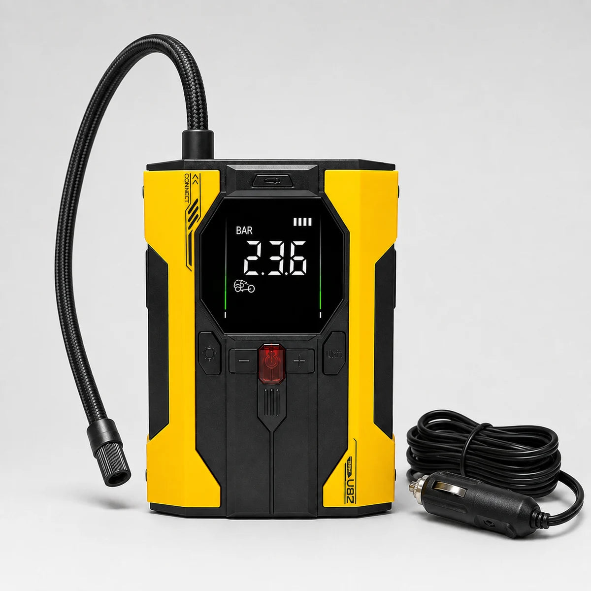 V02 12V DirectDrive inflator with vehicle power lead